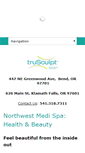 Mobile Screenshot of northwestmedispa.com